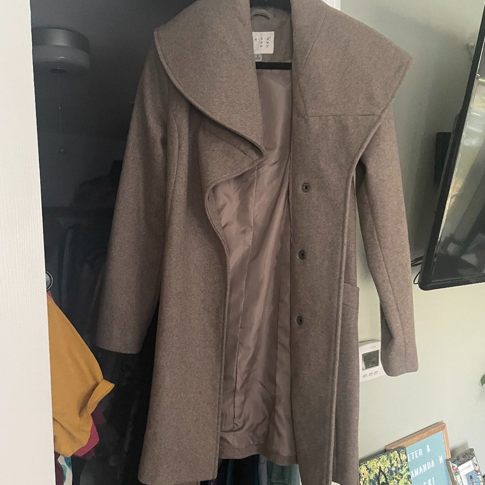 Brown Peacoat